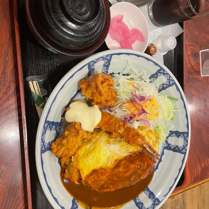 オムライスセット(レストラン　やかた 本店 )