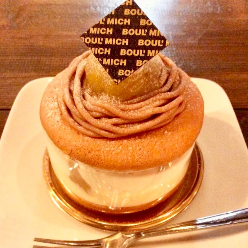 栗のパンケーキ(ブールミッシュ 阪急うめだ本店)