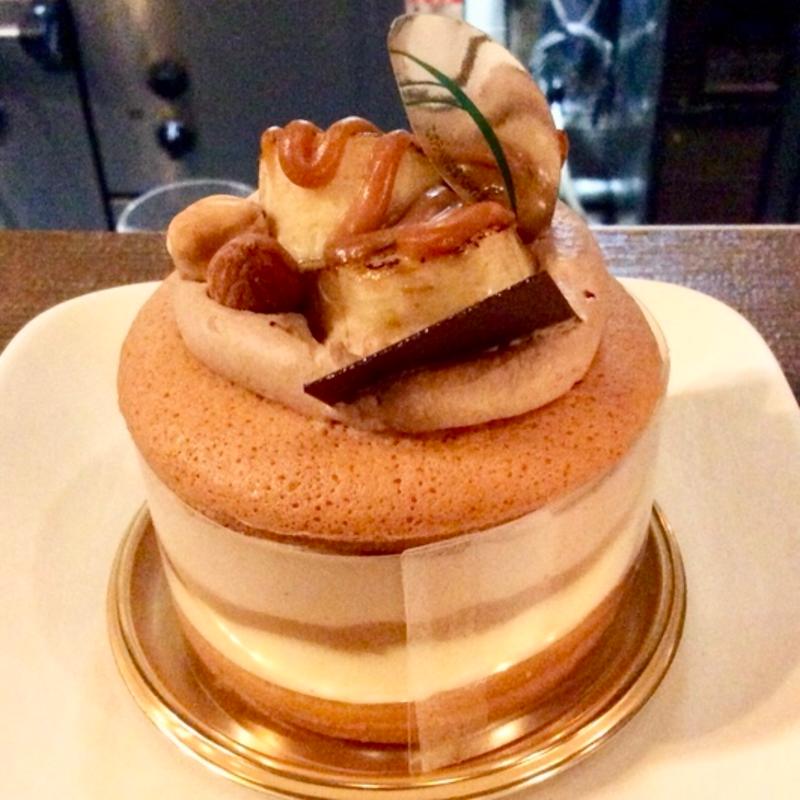 ショコラバナナのパンケーキ(ブールミッシュ 阪急うめだ本店)