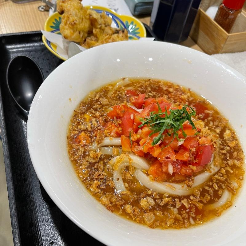 トマトうどんセット(川久麦笑)