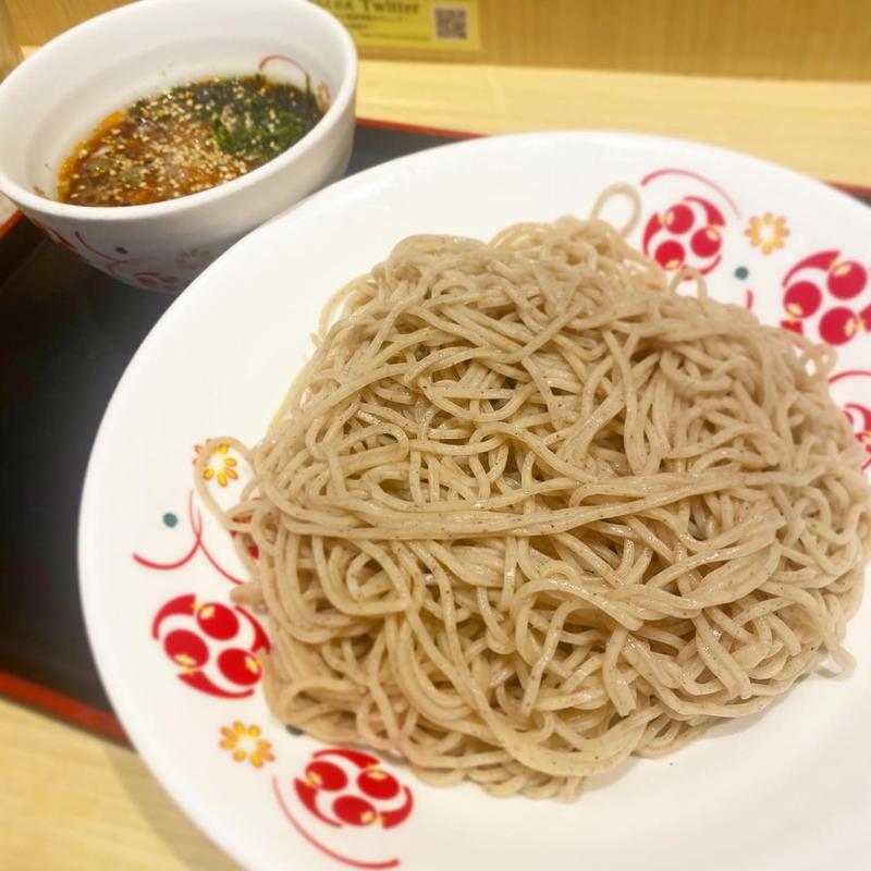海苔つけそば麺(いろり庵きらく 東京京葉)
