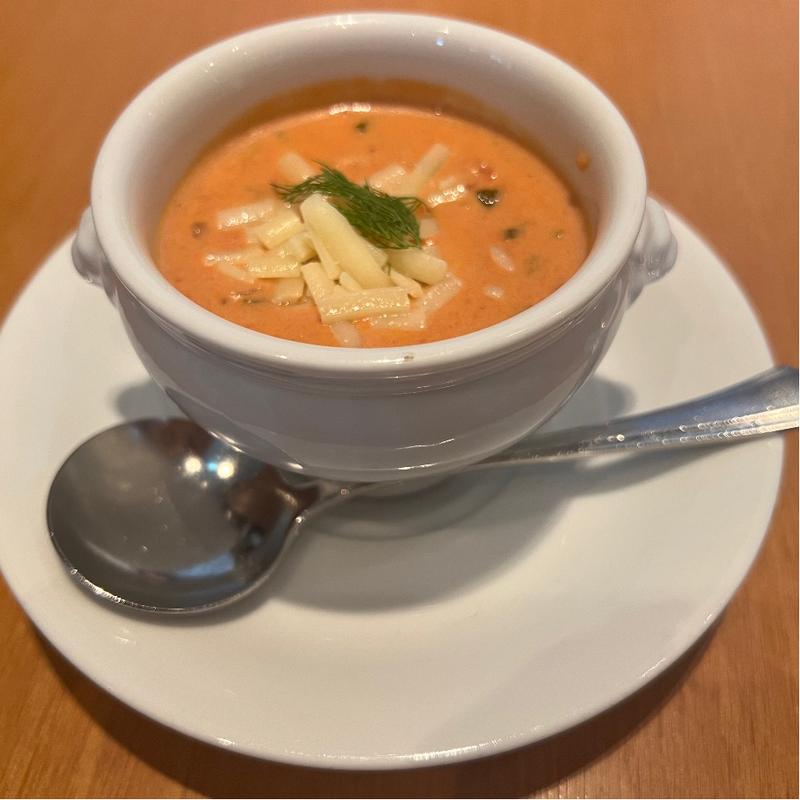 ベルべッティークリームトマトスープ(Sarabeth's 品川店)