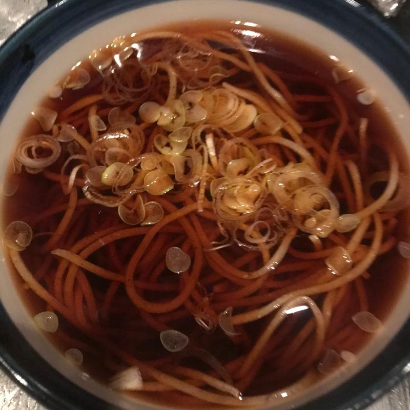 かけそば(軽井沢 川上庵 本店)