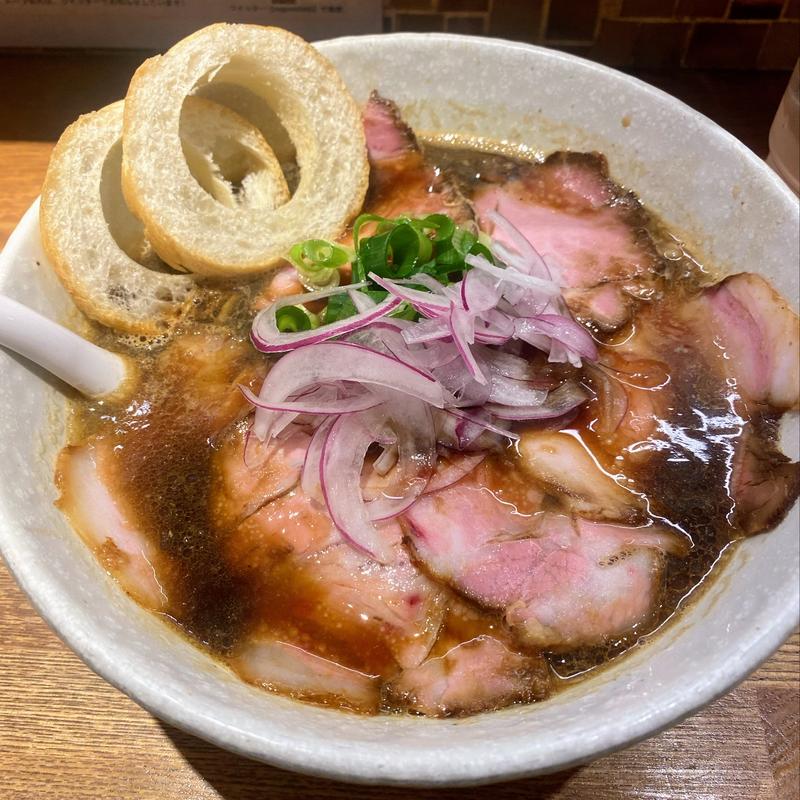 煮干しブラックちゃーしゅーめん(らーめん専門 和心 武庫之荘店)