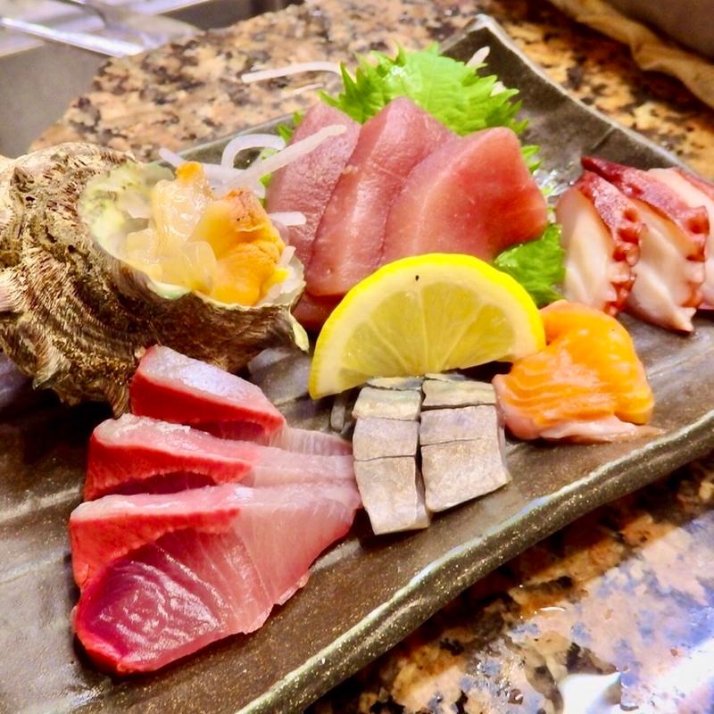 刺身盛り合わせ(岡室酒店直売所)