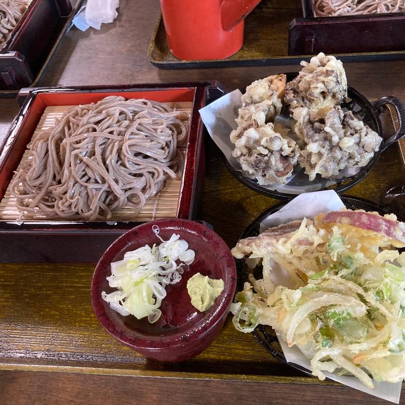 天もりと舞茸天(そば処 けやき )