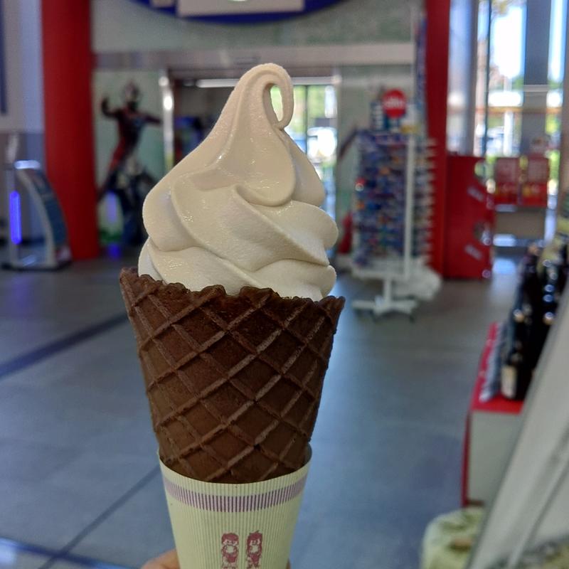 酪王カフェオレソフト(ヤマザキショップ福島空港店)