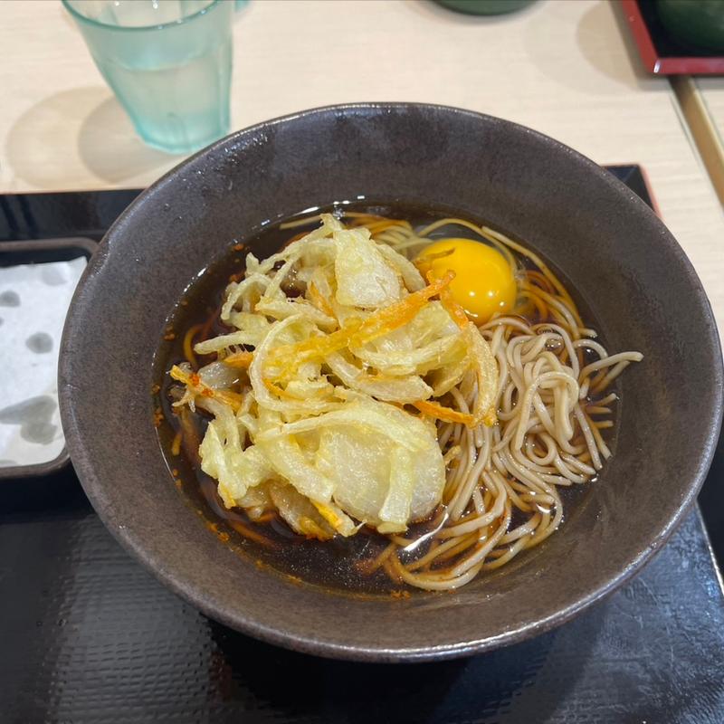 朝そば(ゆで太郎 関内ベイスターズ通り店)