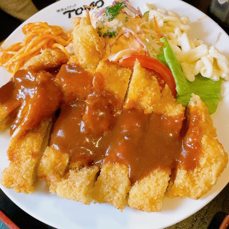 チキンカツ定食(喫茶TOMO （キッサ トモ）)