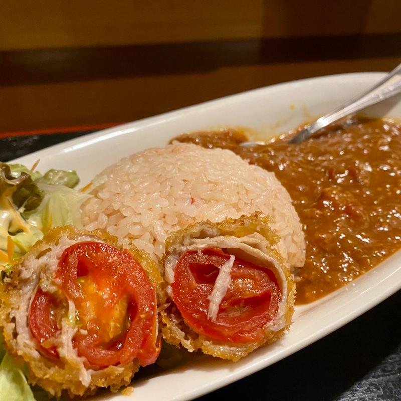 （元祖）北本トマトカレー 単品(さぬき・むさし野うどん水織 )