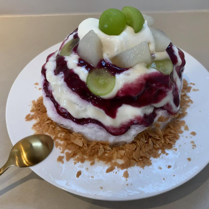 2種のぶどうと梨(Bonnel Cafe nook（ボンヌカフェ ヌック）)