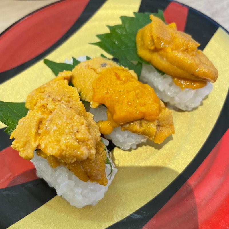 贅沢うに三昧(かっぱ寿司 新津店 )