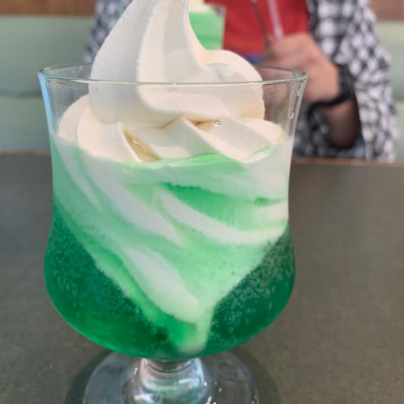 クリームソーダ(ミニ)(オガワヤ リオンドール店 )