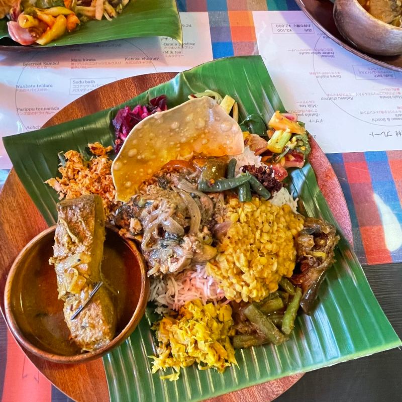 秋の食材プレート(シナモンガーデン)