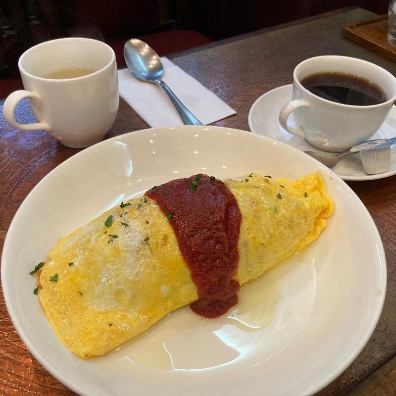 オムライス(コーヒー苑)