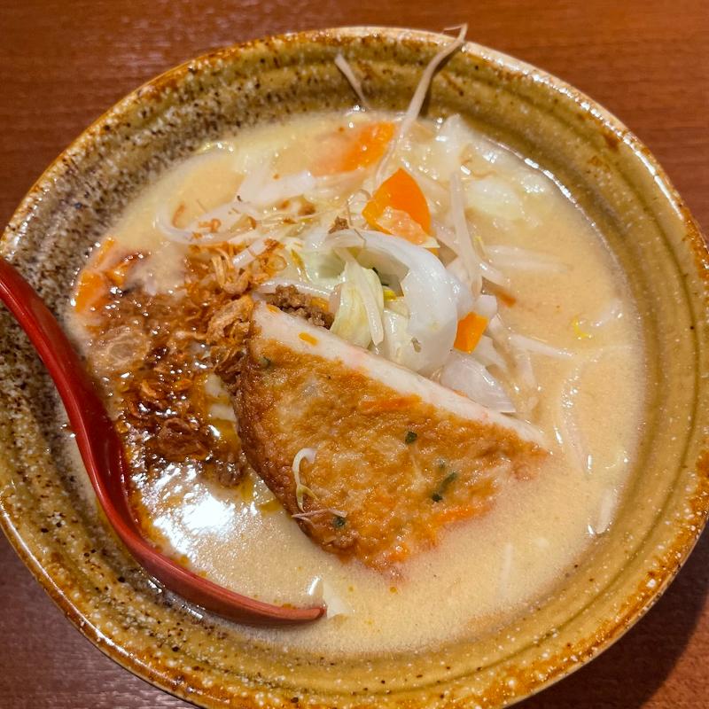 九州味噌野菜らーめん(麺場 田所商店 八幡店)