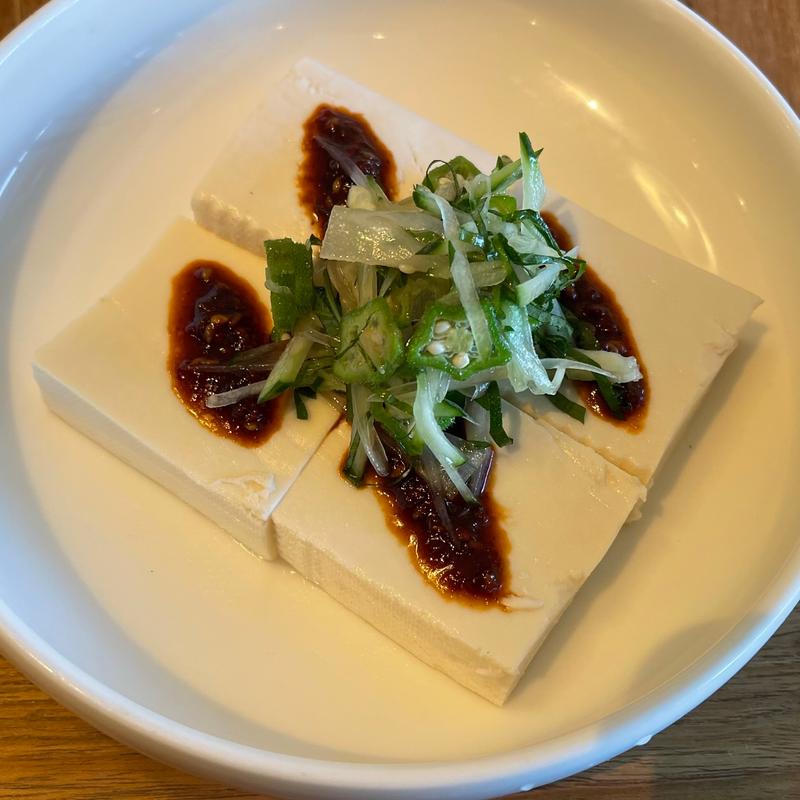 韓国風冷奴(ぴょんぴょん舎  GINZA UNA)