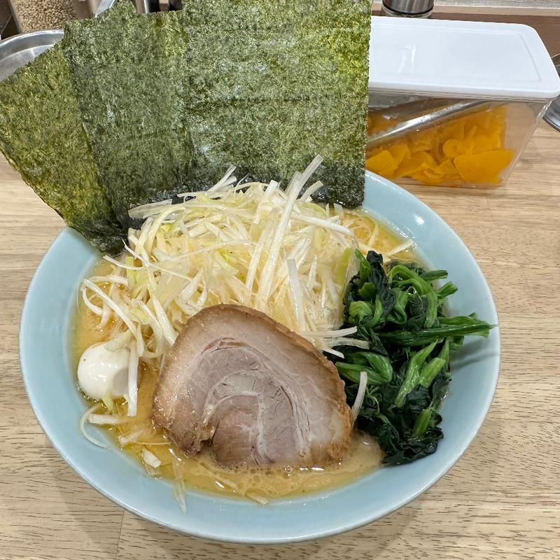 豚骨醤油ネギラーメン(ラーメン 真心家)
