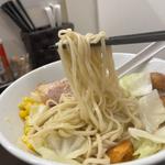 塩バターコーンラーメン(限定)(博多とんこつ 豚の足跡)