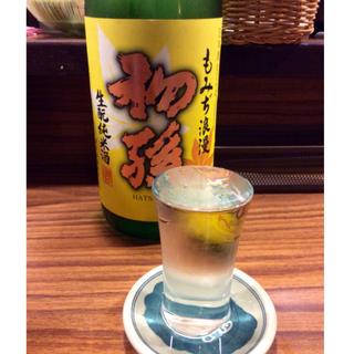 日本酒「初孫」(山形)(立ち呑み 美月)