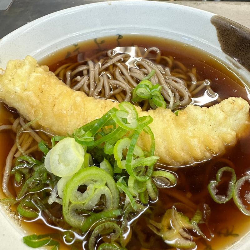 イカ天そば(住よし　 JR千種駅ホーム店 )