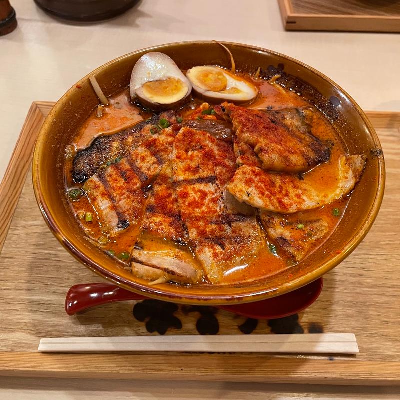 ピリ辛野菜たっぷりラーメン(味噌乃家 十禅寺店)