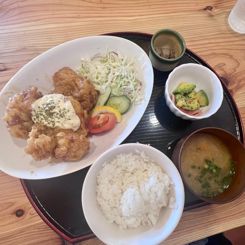 チキン南蛮定食(らいおん亭)