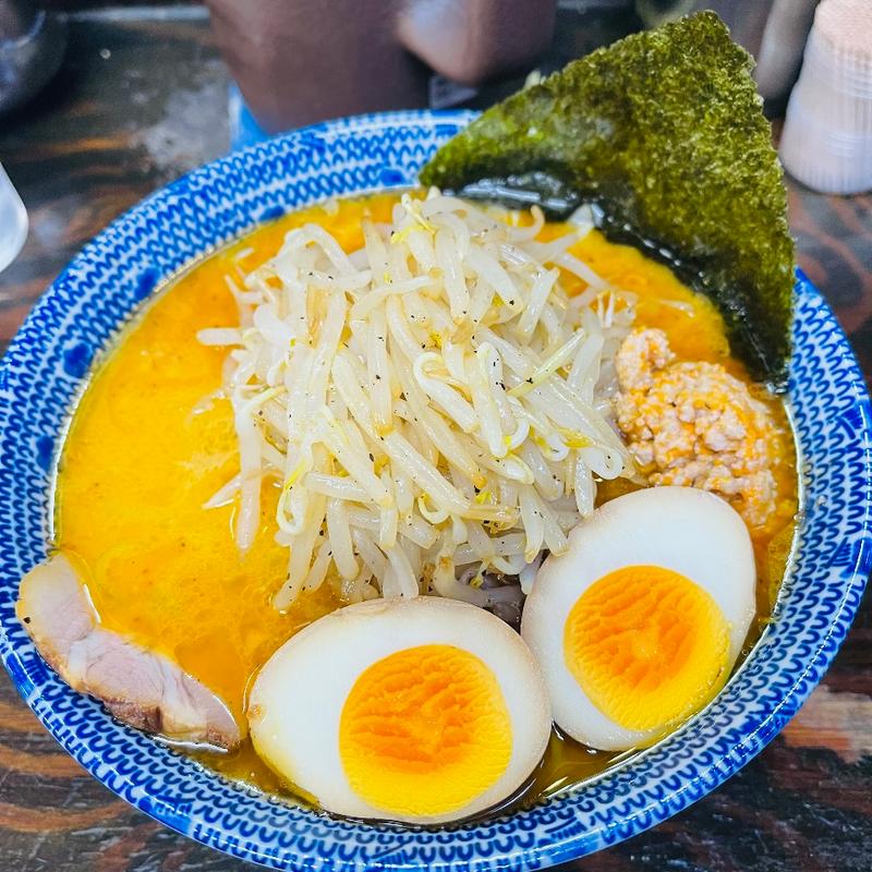 味噌モヤシラーメン(とんこつらーめん 氣華 (きっか))