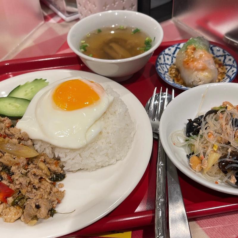 ガパオランチ(バンコク屋台 カオサン )