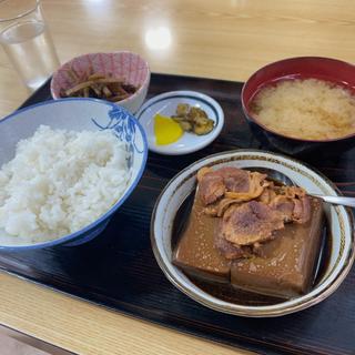 肉豆腐定食(食堂 長野屋(ながのや))
