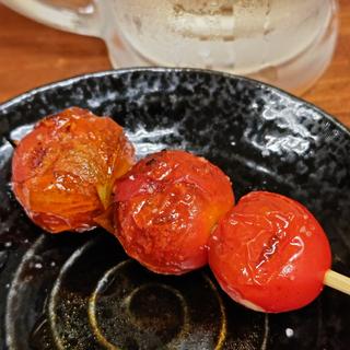 トマト串(焼き鳥かっぱ)