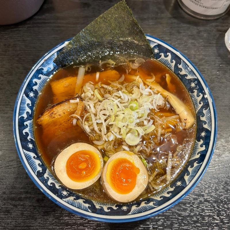 味玉中華そば(麺屋しらかわ はなれ中板橋店)