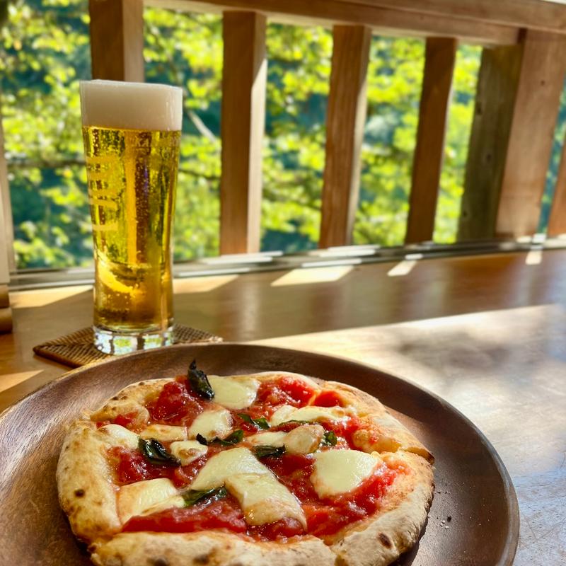 ピザ　マルゲリータ(たなごころVillage)