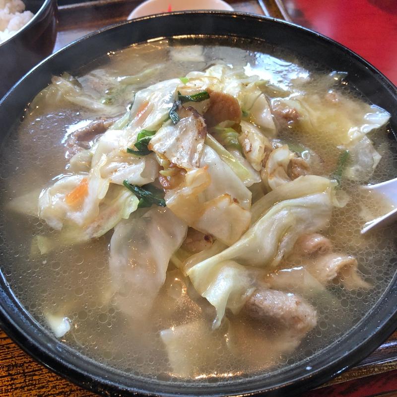 一発ラーメン【塩】油少なめ　極太麺(はしご屋 （はしごや）)