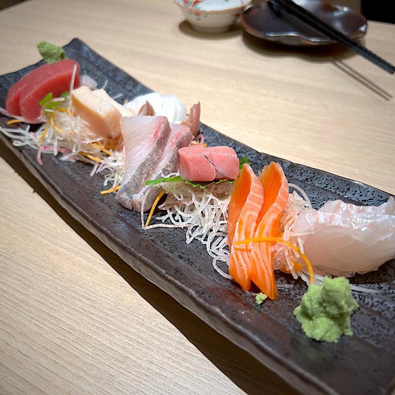 刺身盛り合わせ(蕎麦居酒屋と和菓子の店　京乃北)