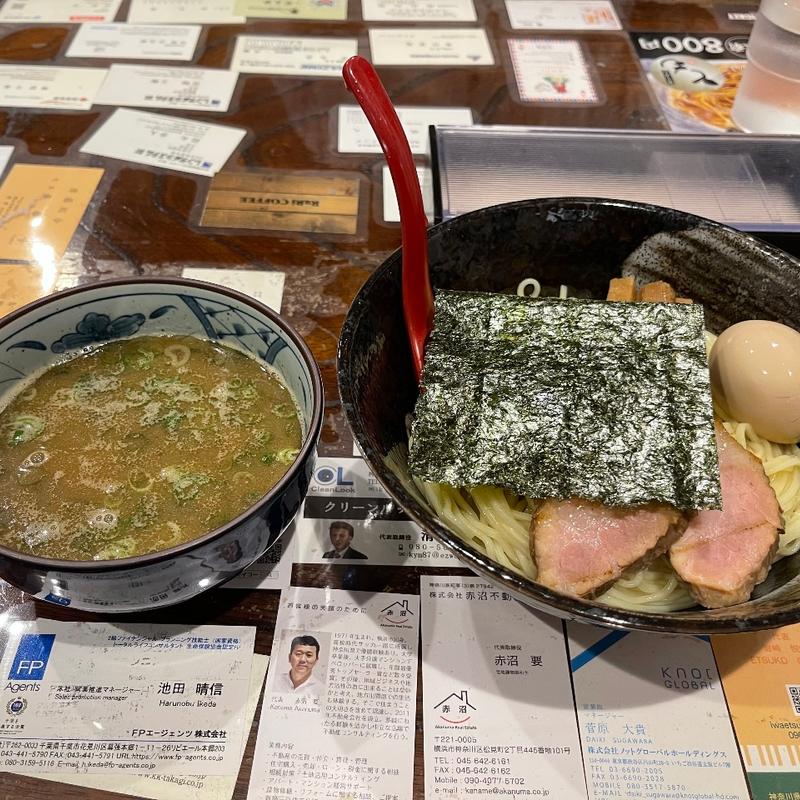 つけ麺（醤油味）&味玉子(ラーメンとも)