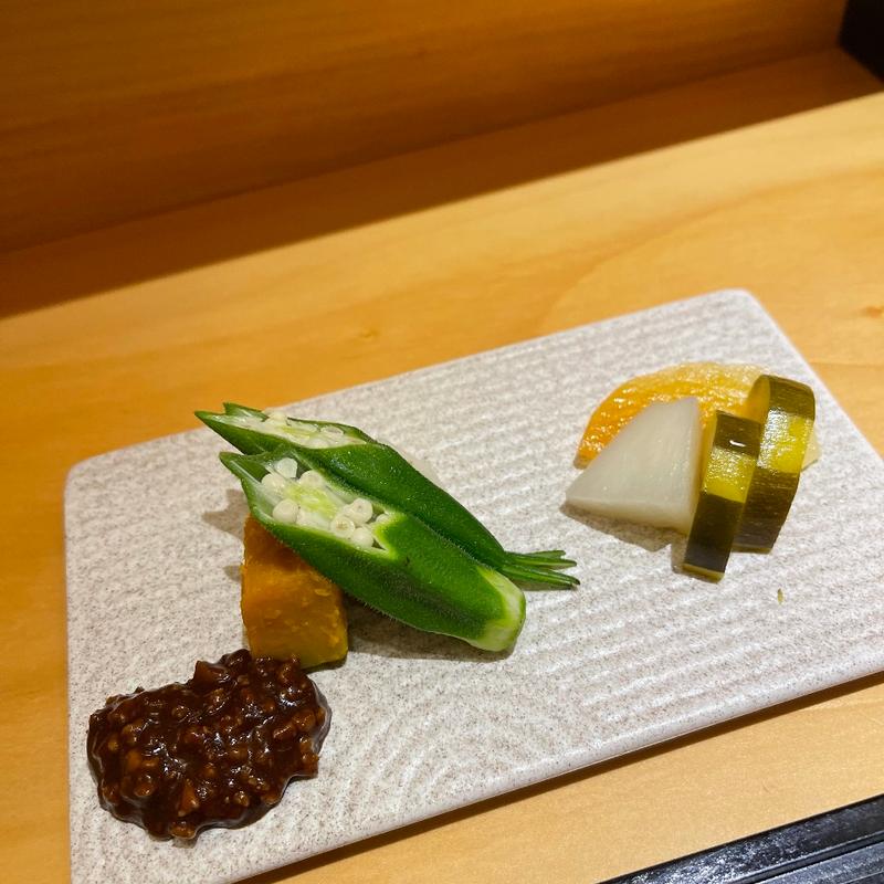 お通し(焼き鳥 鳥抱月 （ヤキトリ トリホウゲツ）)