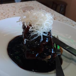 黒酢の酢豚(フーフー飯店 亀有)
