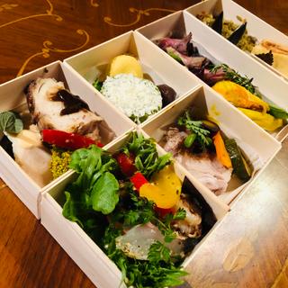 36ぷらす3 フレンチ松花堂弁当(フランス厨房 旬彩 中央駅店 )