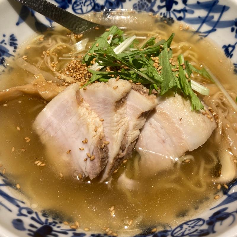 あいつの塩らーめん(代官山海老そば 豊秀)