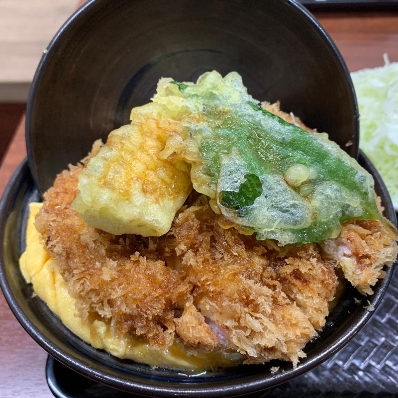 メンチカツ丼(かつ丼わか葉 今泉店)