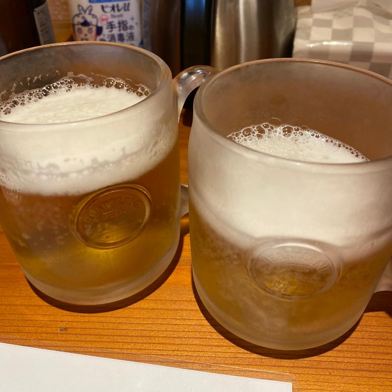 瓶ビール(とりそば嘉人)