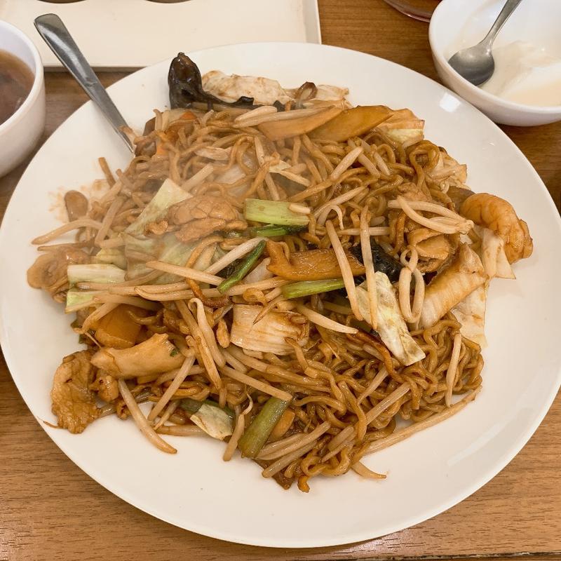 五目焼きそば(中國面飯食堂 祥龍房 東八道路店)