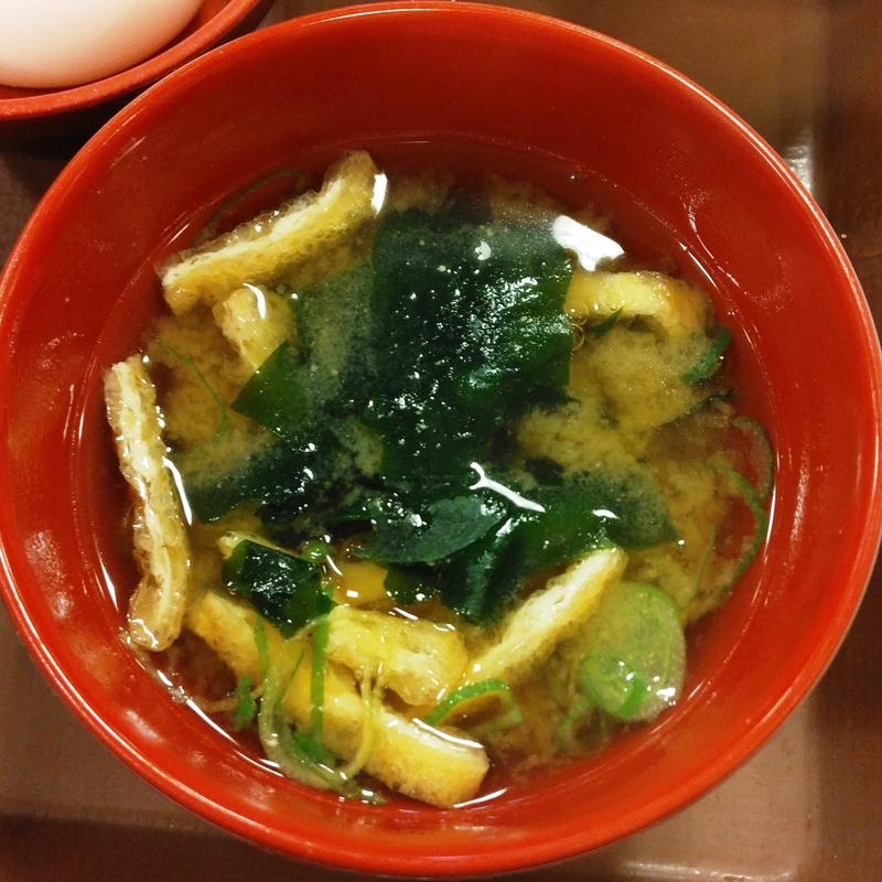 みそ汁(すき家 仙台広瀬通一番町店 )