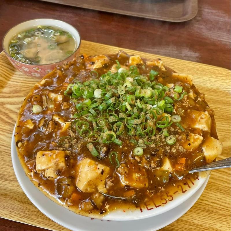 麻婆丼(大野飯店)