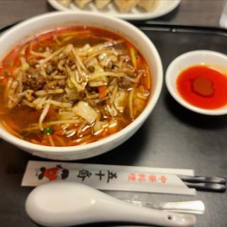 肉みそ野菜らーめん＋超激辛辣油(中華料理50番)