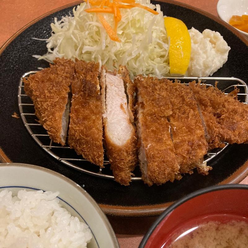 上豚ロース定食(三九三)