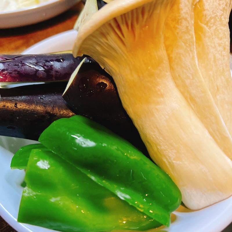 野菜3種盛り(東京 三軒茶屋 ラヂオ焼き （【旧店名】ラヂオ焼 粉もん屋）)