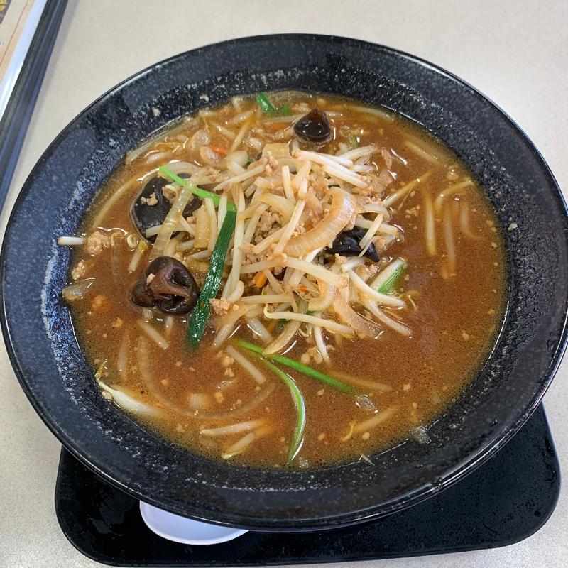 味噌ラーメン(餃子の王将 大東諸福店)