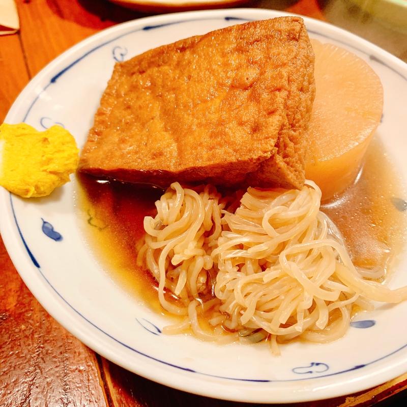 厚揚げ、大根・白滝(じゅんちゃん 新潟駅前店 )